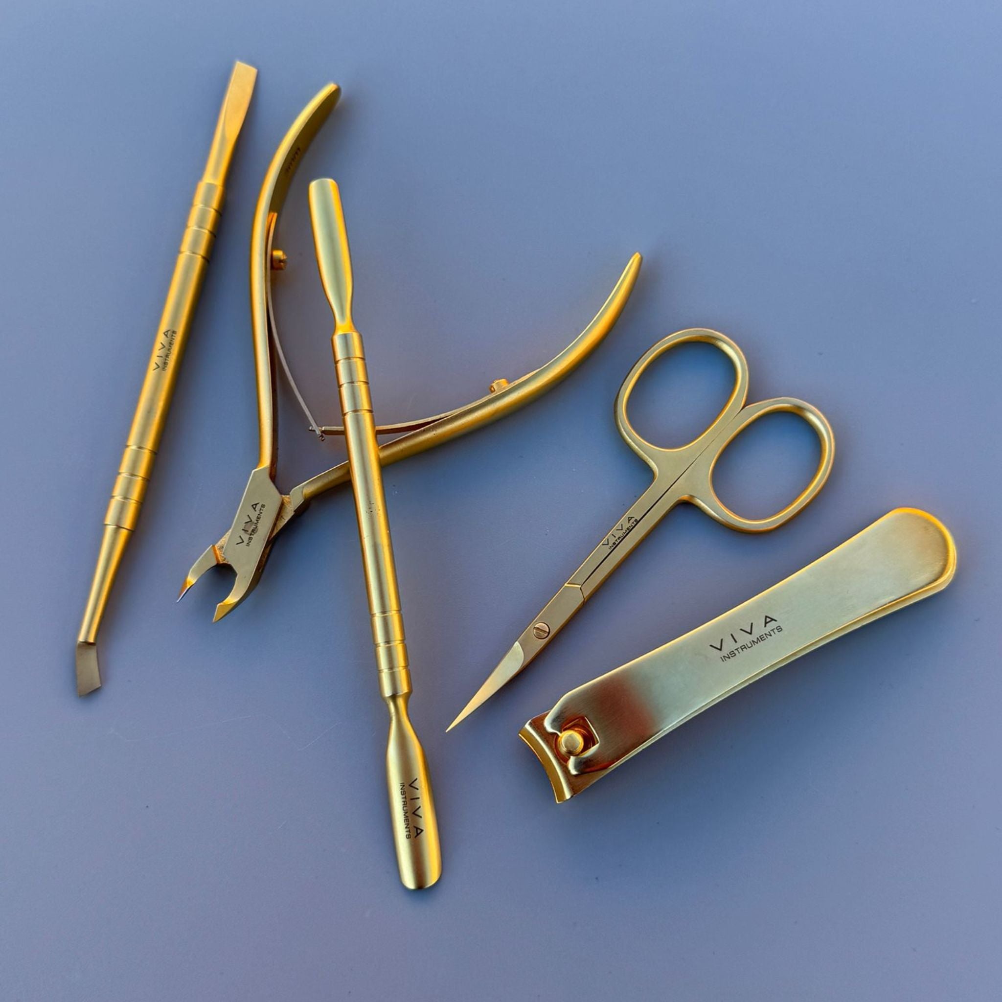 Manicure Tools Kit Cuticle Cutter Nipper Scissors Pushers Cutters 
