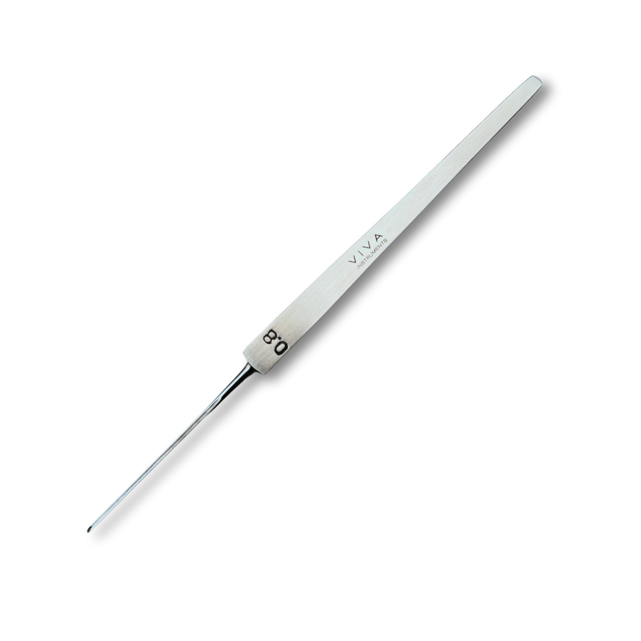 Reusable stainless steel podiatry gouge with ergonomic handle