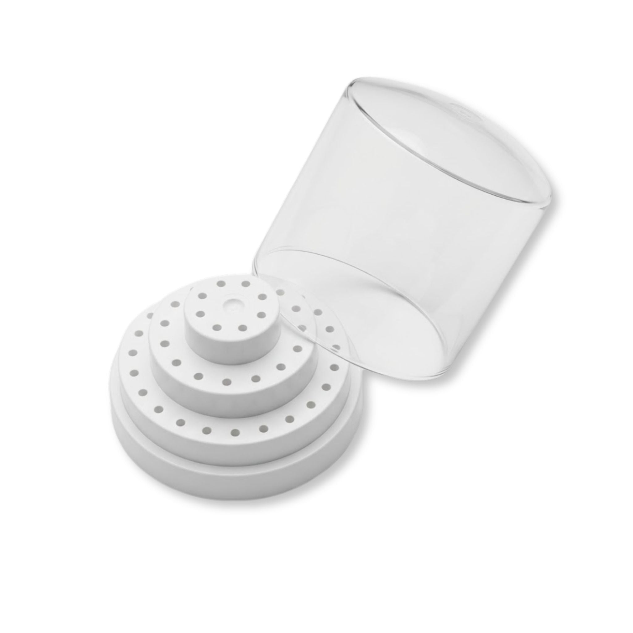 48-Hole Drill Bit Storage Jar & Organizer | Viva Instruments