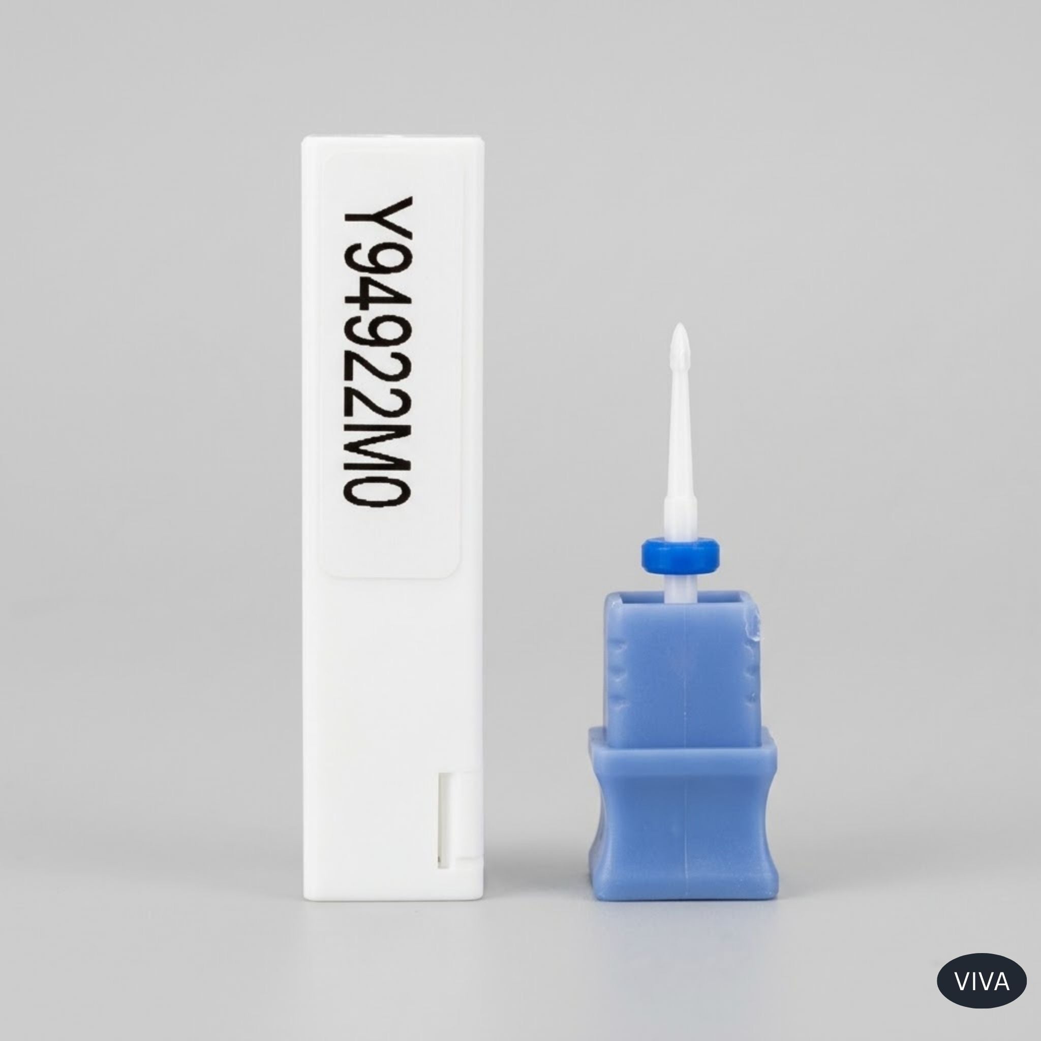 Ceramic Cuticle Clean Drill Bit - Medium Grit - viva instruments