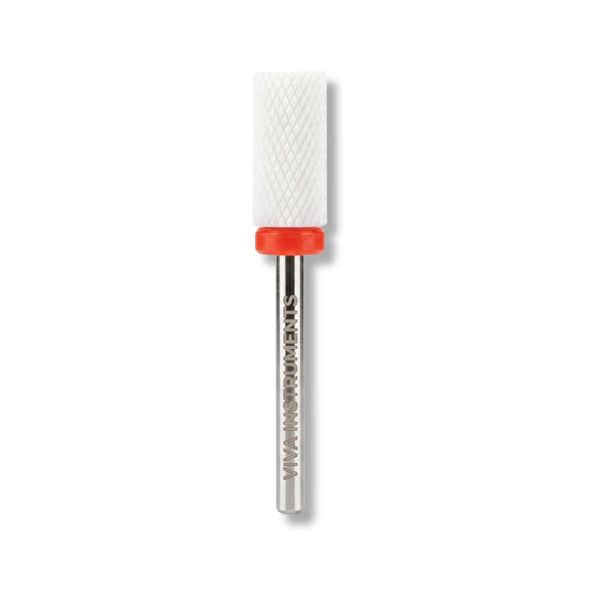 Ceramic Large Barrel Nail Bit - Fine Grit | Viva Instruments FOR PODIATRY AND NAILS 