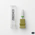 Nail drill bit with clear cartridge and green cap on a white background - Coarse Ceramic Small Barrel Nail Bit | Green Band | Viva Instruments
