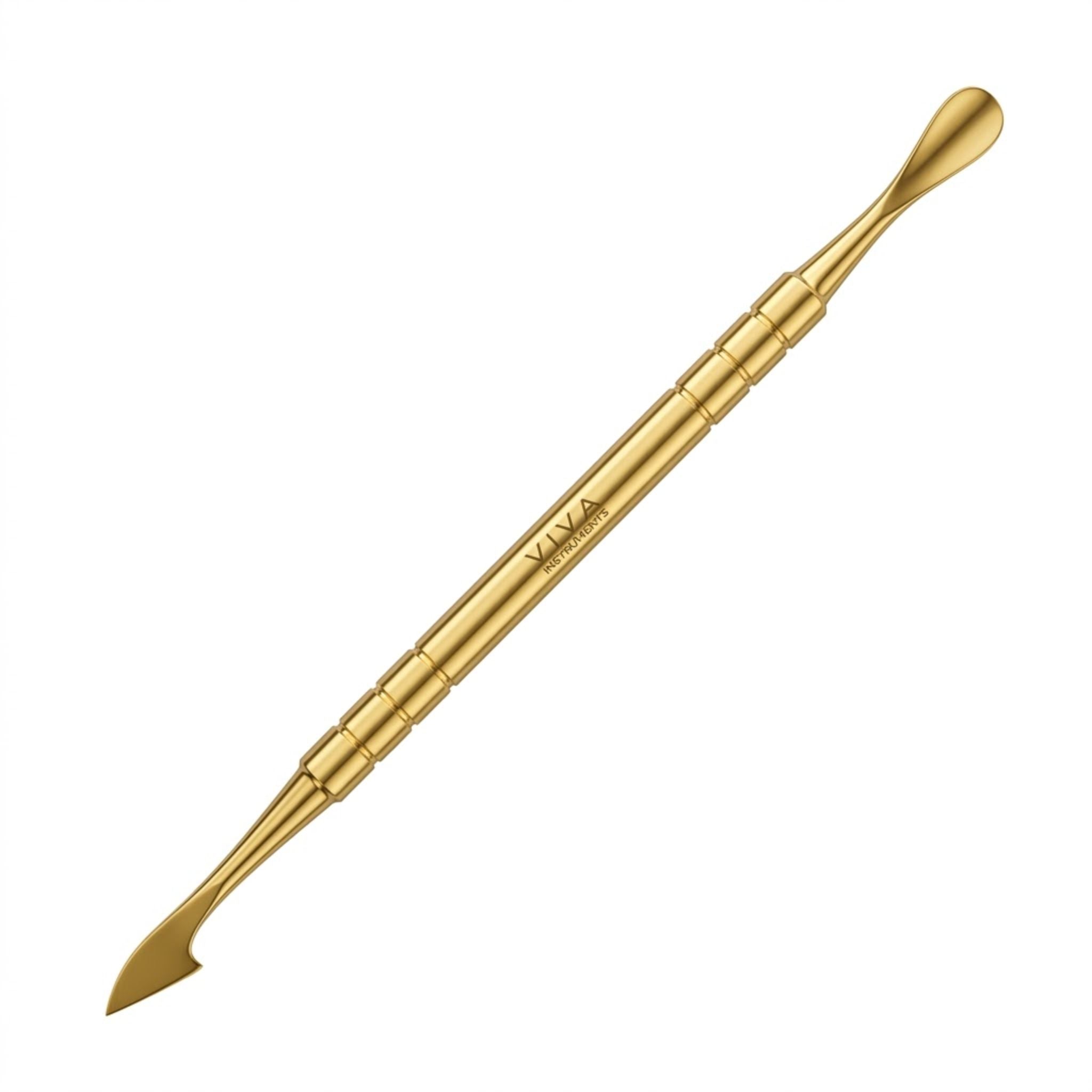 Cuticle pusher with scarper nail care tools - viva instruments