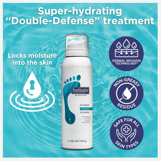 Footlogix DD Cream Mousse Formula (125ml)