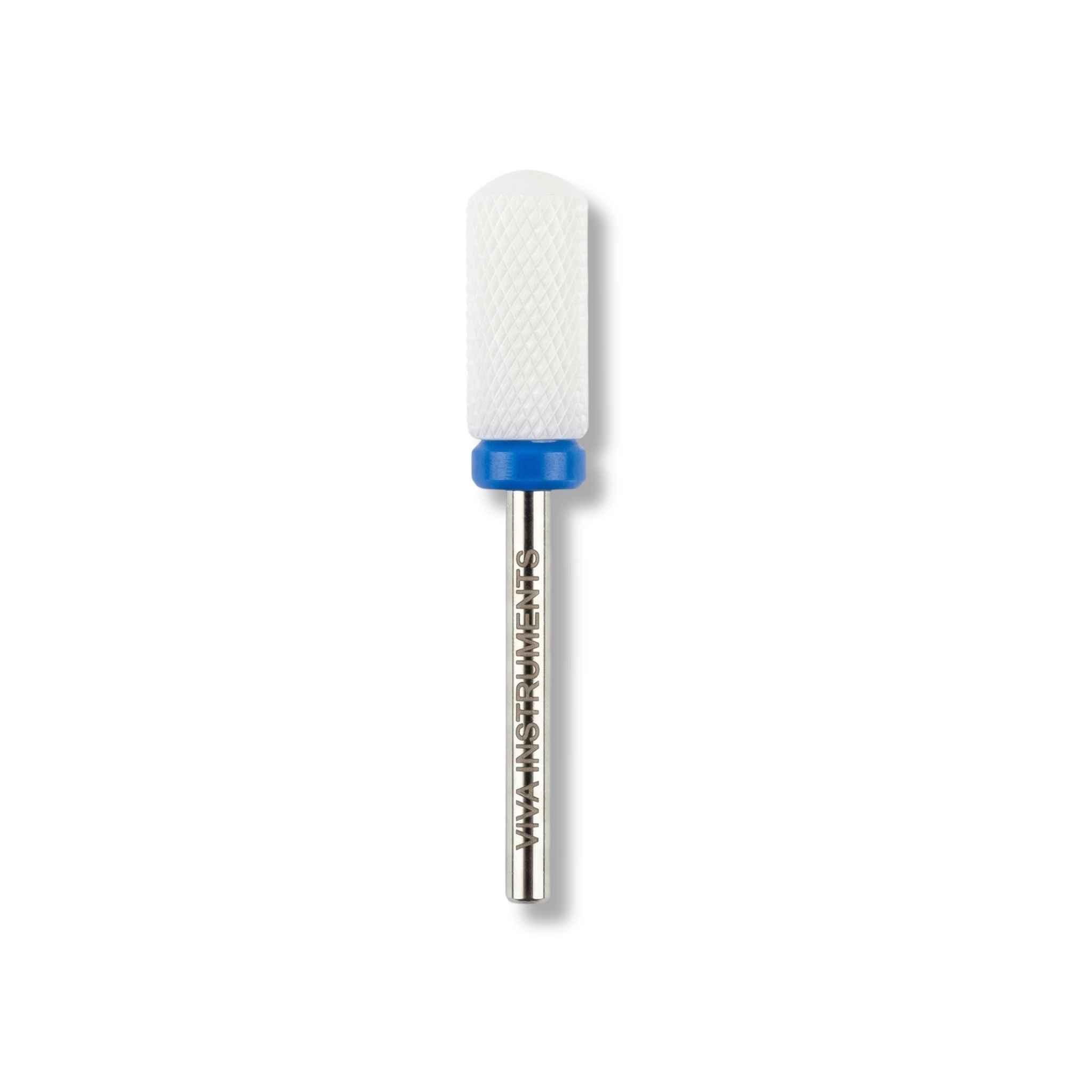Medium Grit Ceramic Large Barrel Bit Smooth Top | Viva Instruments for nails and podiatry