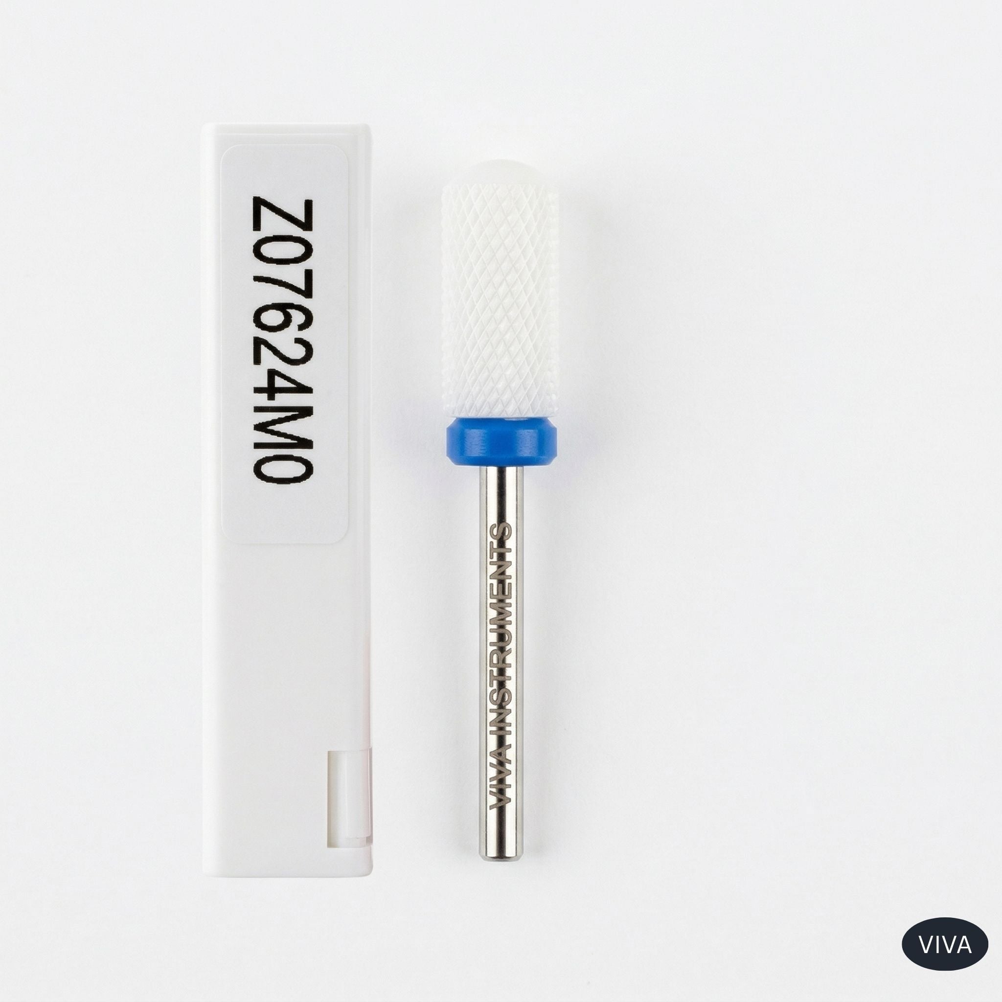 Medium Grit Ceramic Large Barrel Bit Smooth Top | Viva Instruments