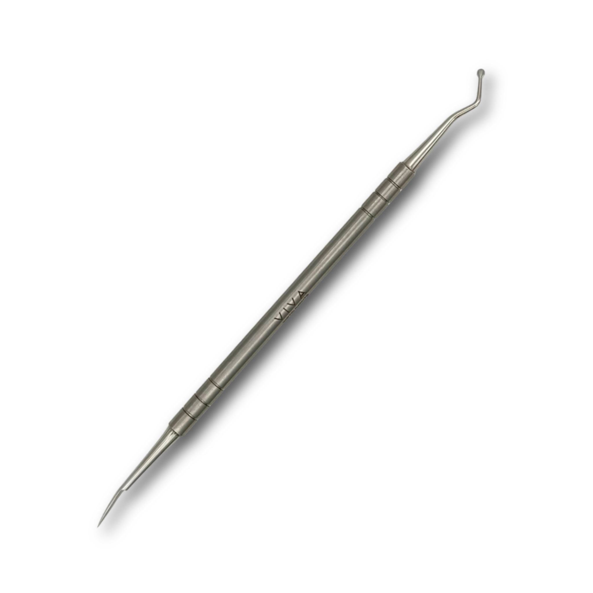 nail curette professional pedicure tool for nail debrie removal cleaner - viva instruments