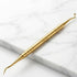 Gold Nail Curette pedicure podiatry nail care tools - viva instruments 