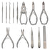 Professional podiatry instruments bundle 