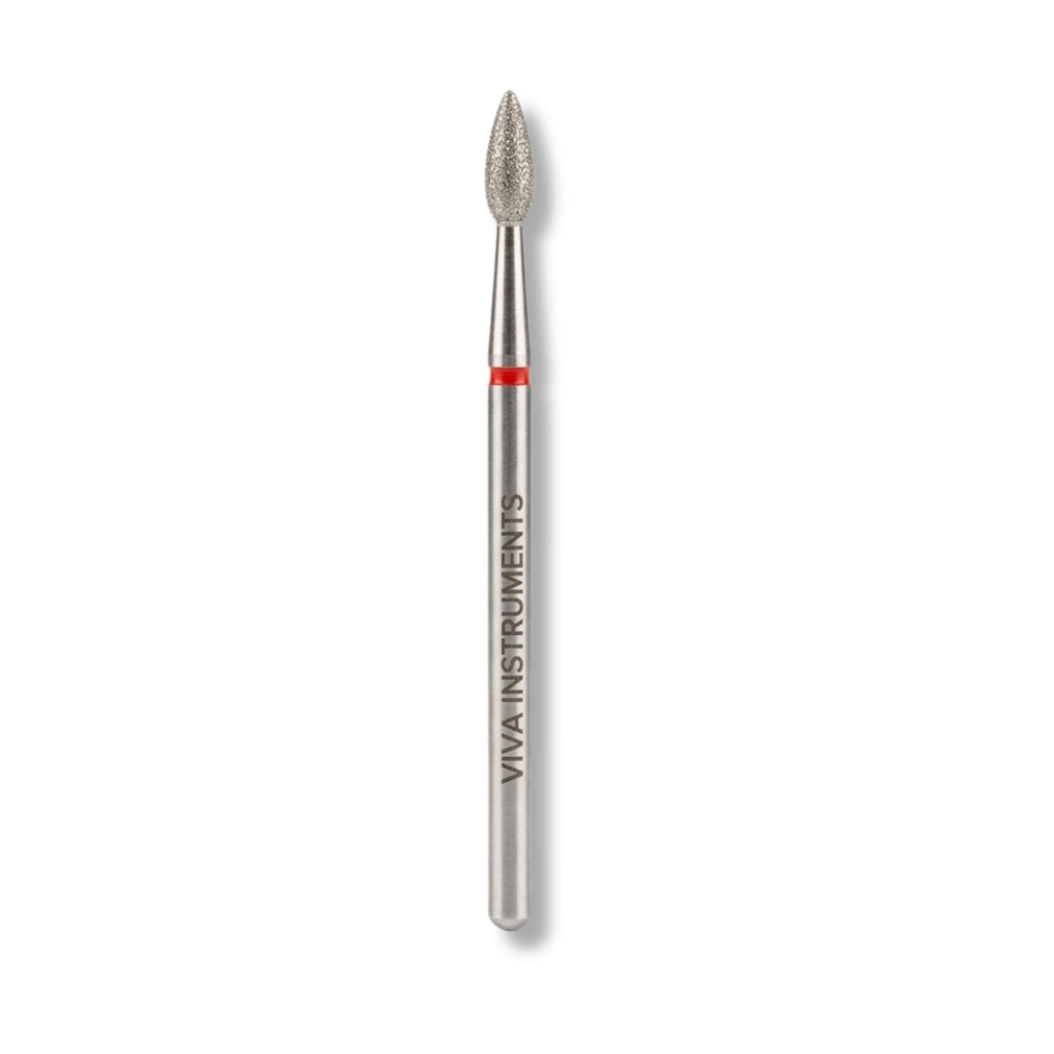 Professional Diamond Flame Drill Bit - Fine Grit - viva instruments