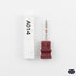Nail drill bit with red base and silver head on a white background, featuring 'VIVA' branding. Professional Tapered Cone Diamond Drill Bit - Fine Grit