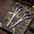 Set of professional hairdressing scissors silver sharp 6.5 inch - Viva Instruments 