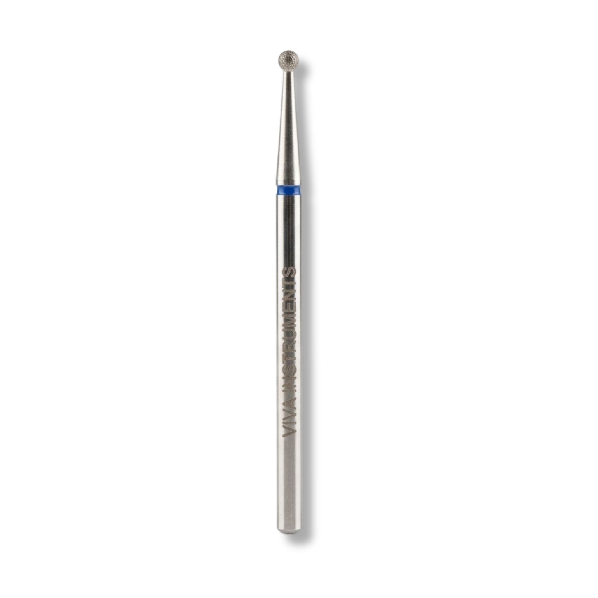Small Ball Diamond Nail Drill Bit - Medium Grit | Viva Instruments