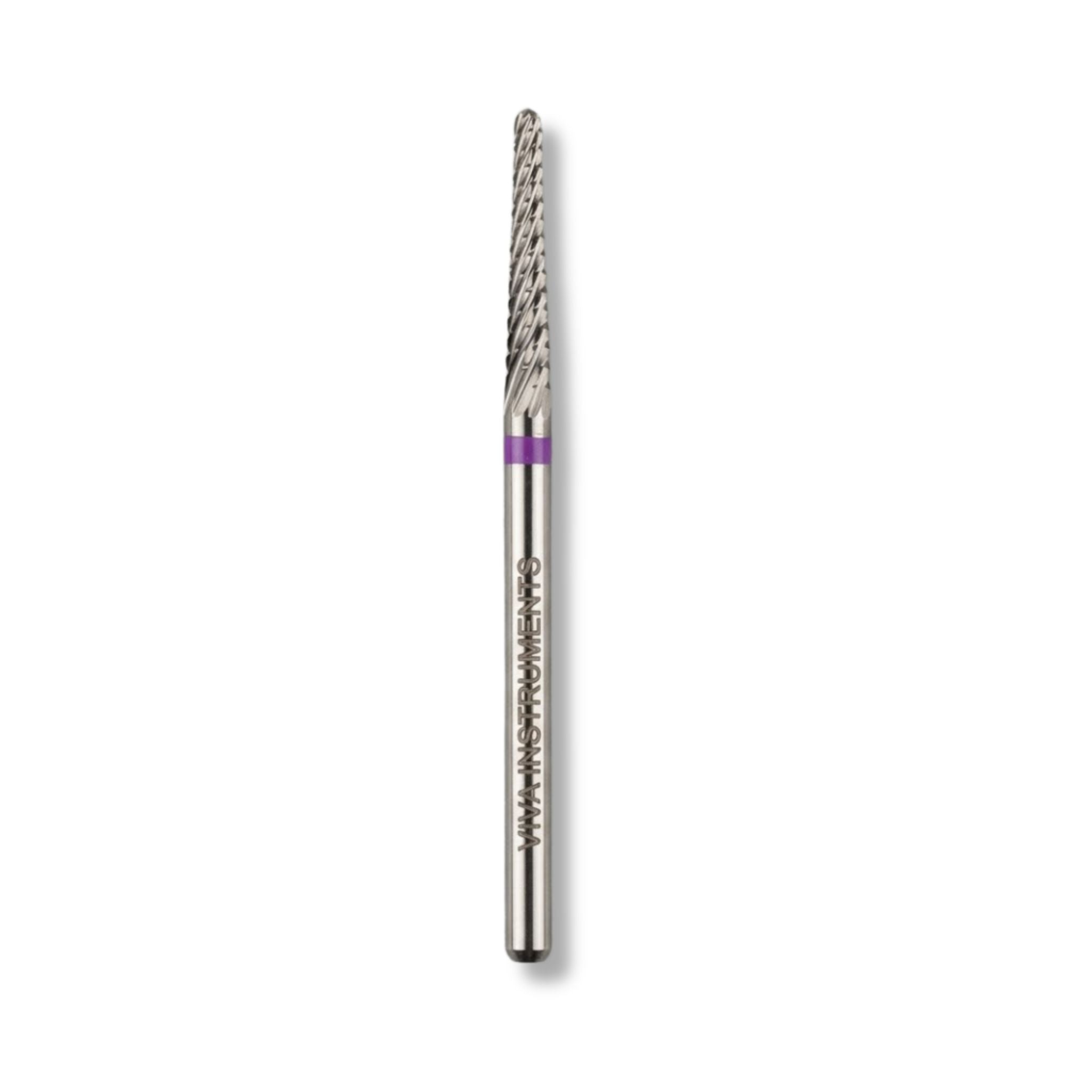 Cone Instrument Cleaner Small Cone Cuticle Clean Carbide Nail Bit - Medium Grit | Viva Instruments