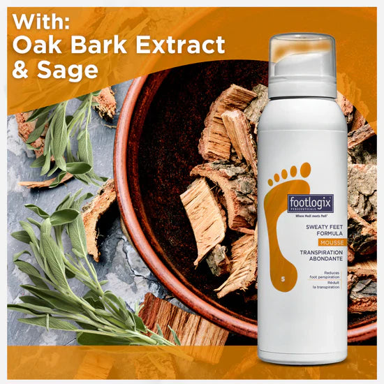 Footlogix Sweaty Feet Formula (125ml)