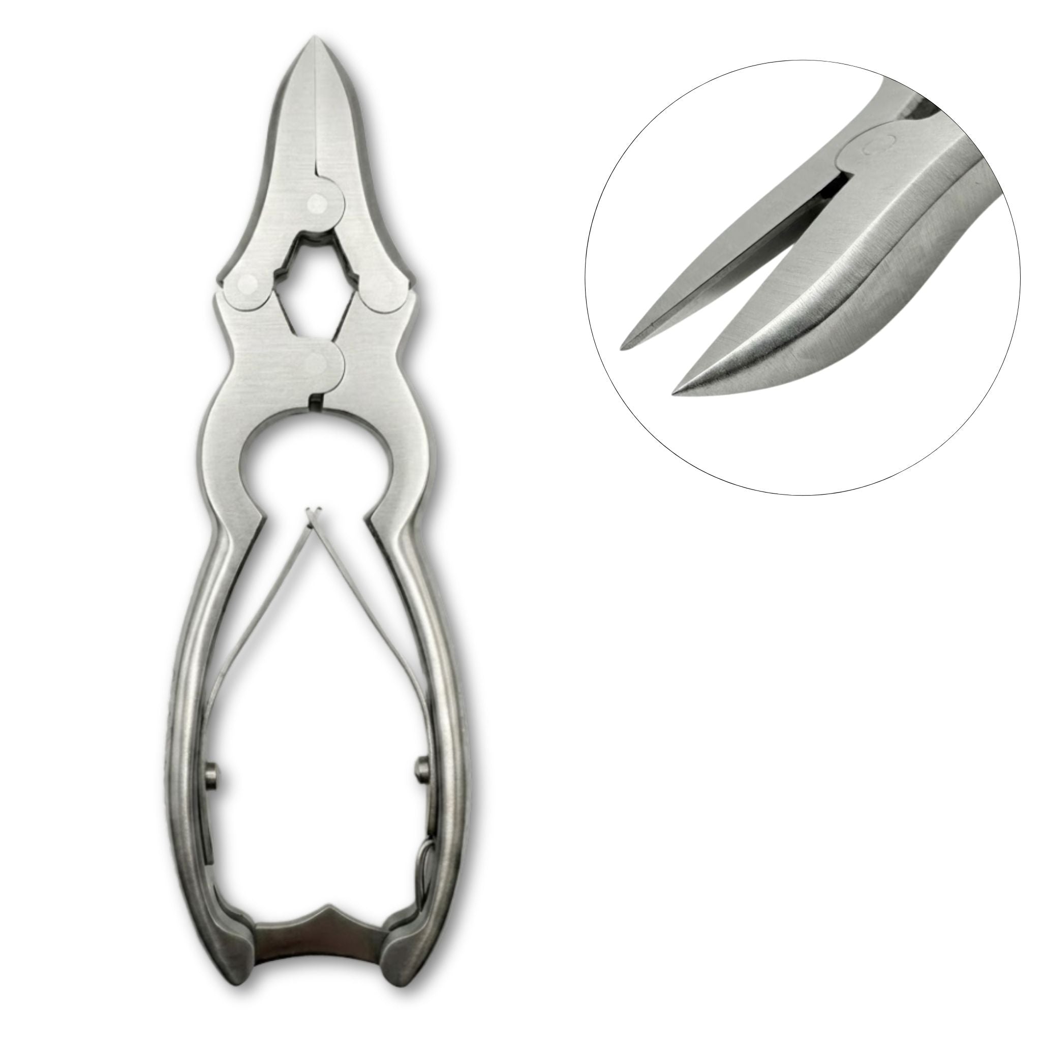 Toenail clippers straight blade heavy duty chiropodist podiatrist instruments - Viva Instruments 