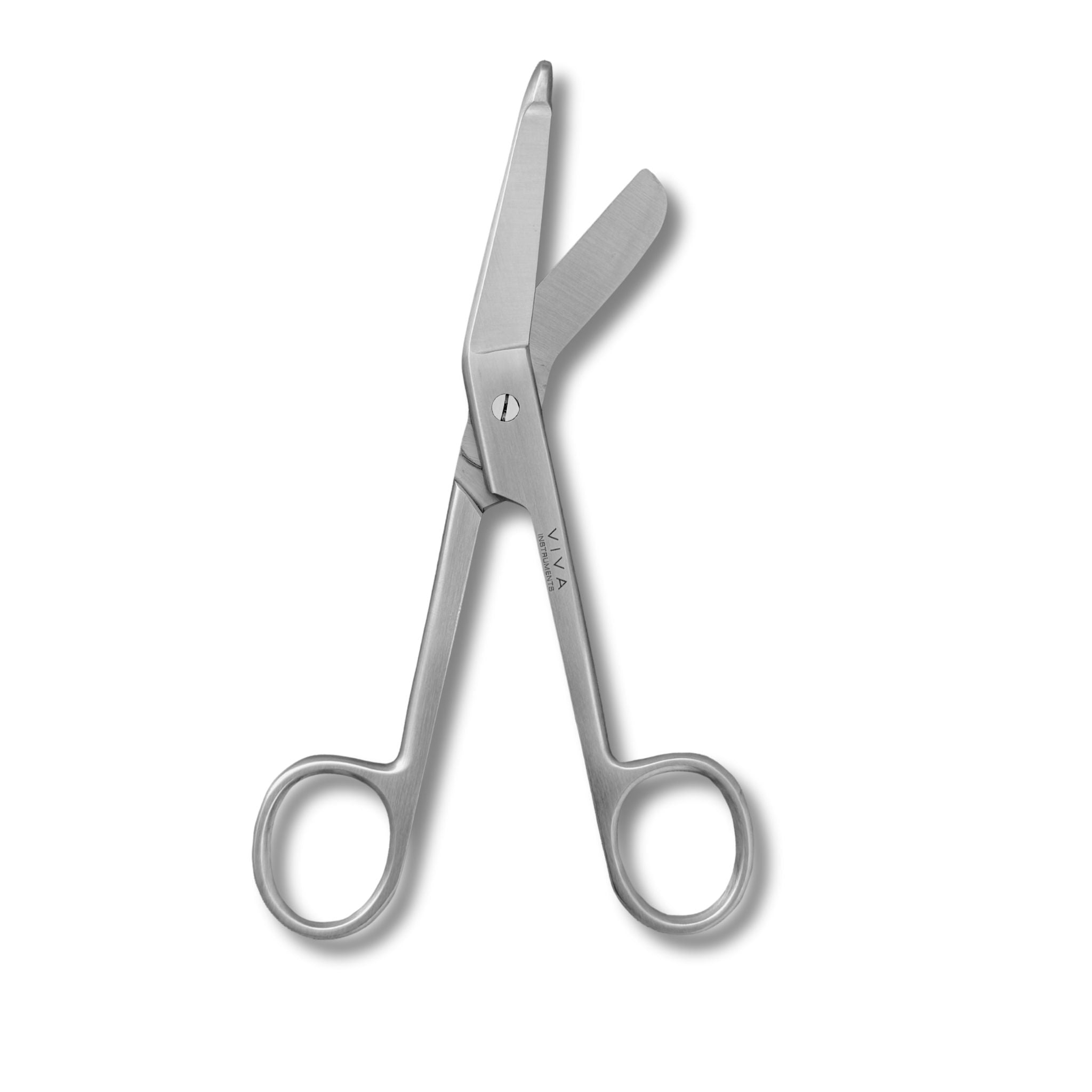 lister bandage scissors for first aid, surgical instruments, podiatry, general use scissors - viva instruments 