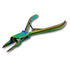 podiatry nail clippers flame pointed titanium finish - viva instruments