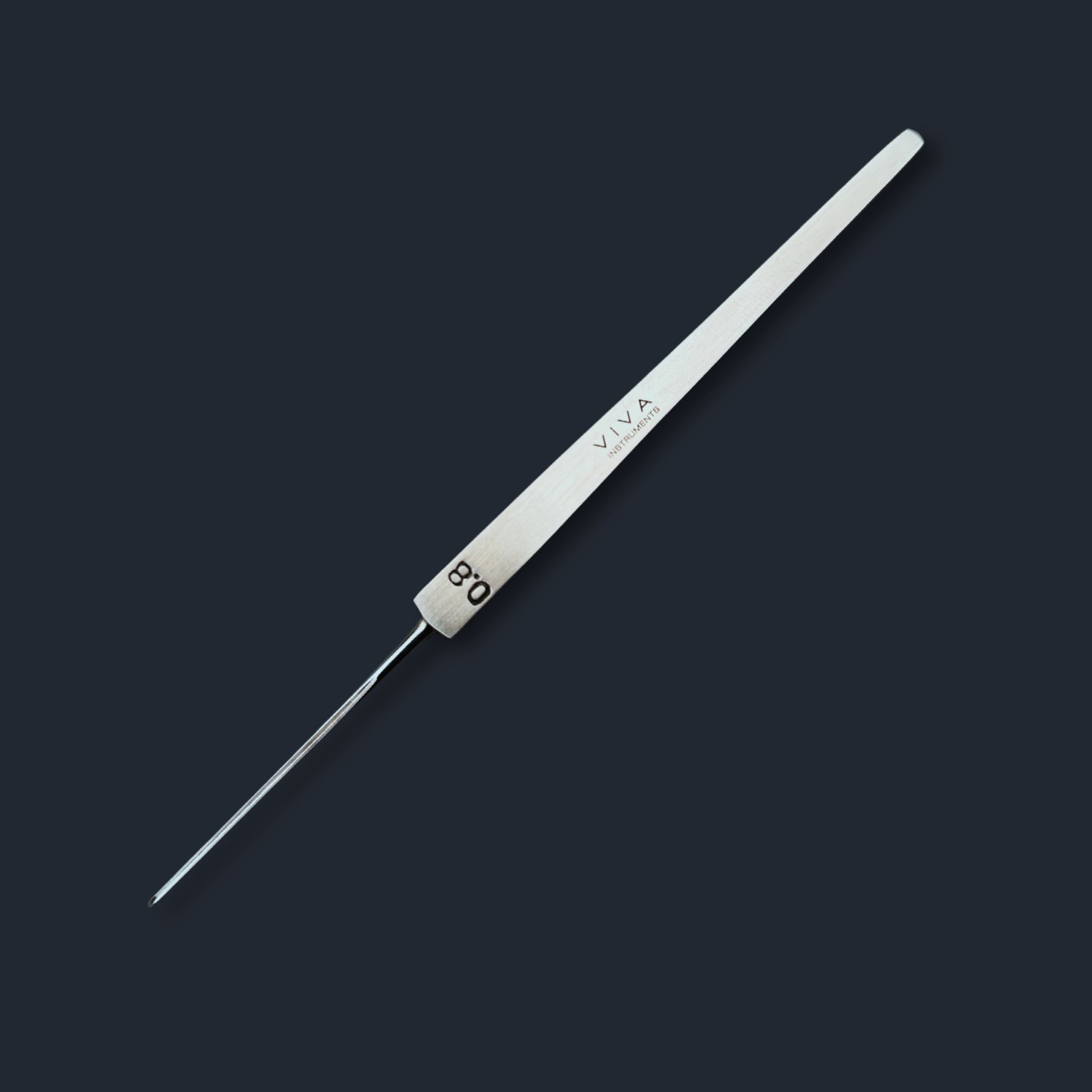 Reusable stainless steel podiatry gouge with ergonomic handle