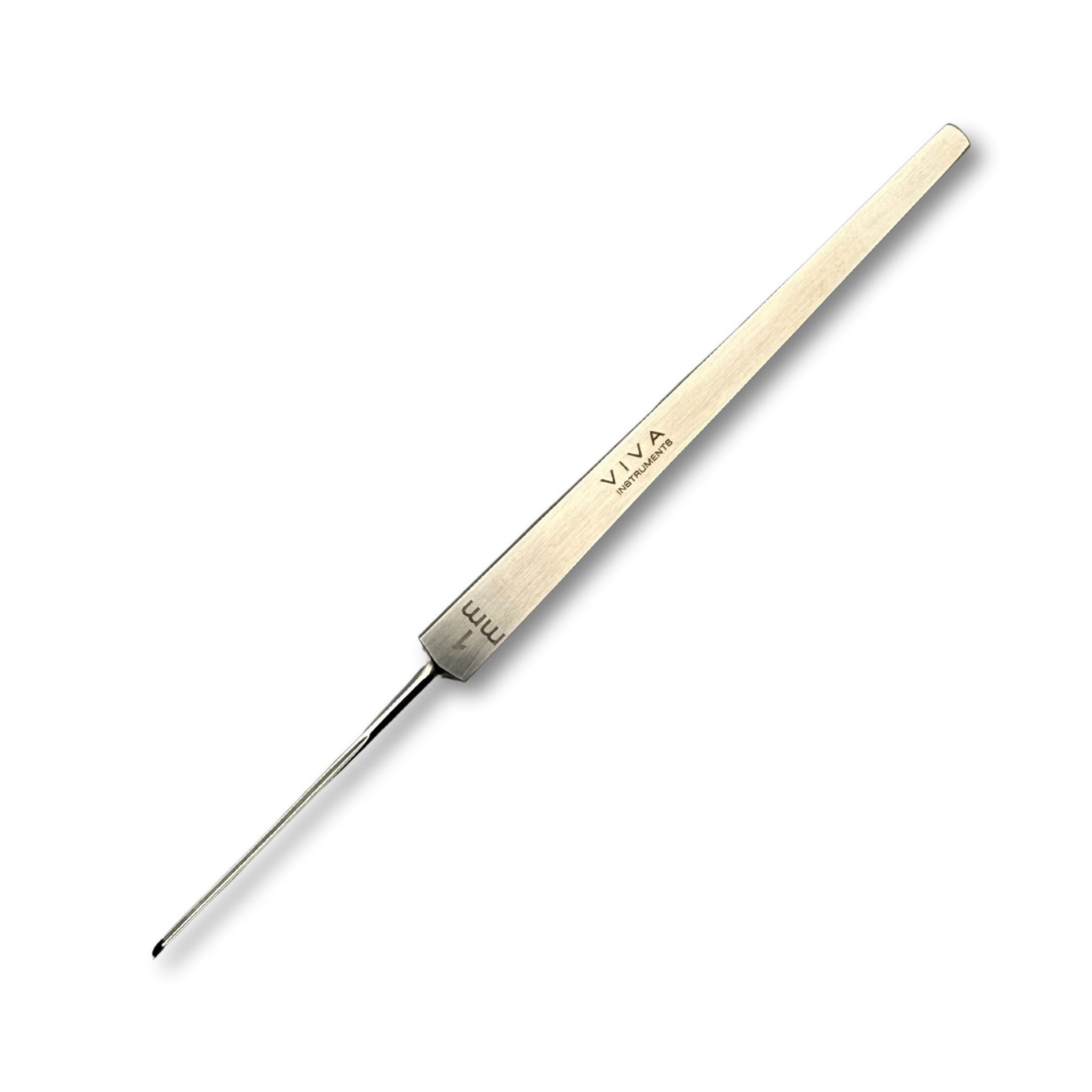 1.0mm podiatry gouge for narrow area tissue removal