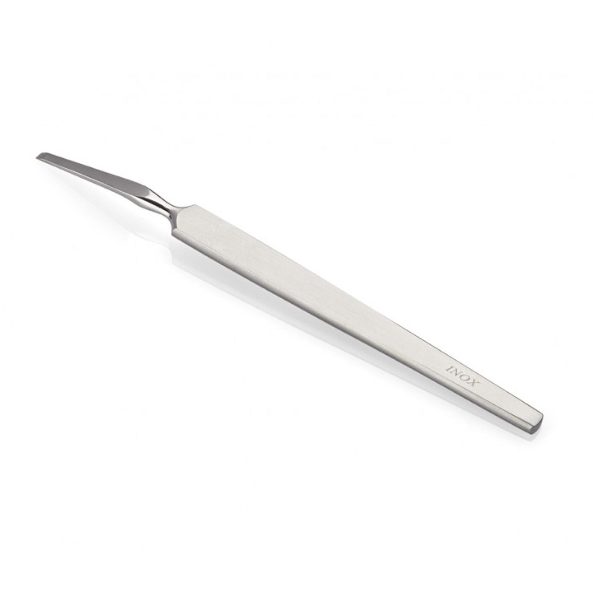 A Manet Chisel is a specialized podiatry instrument used mainly for removing corns, calluses, and hard skin from the foot.