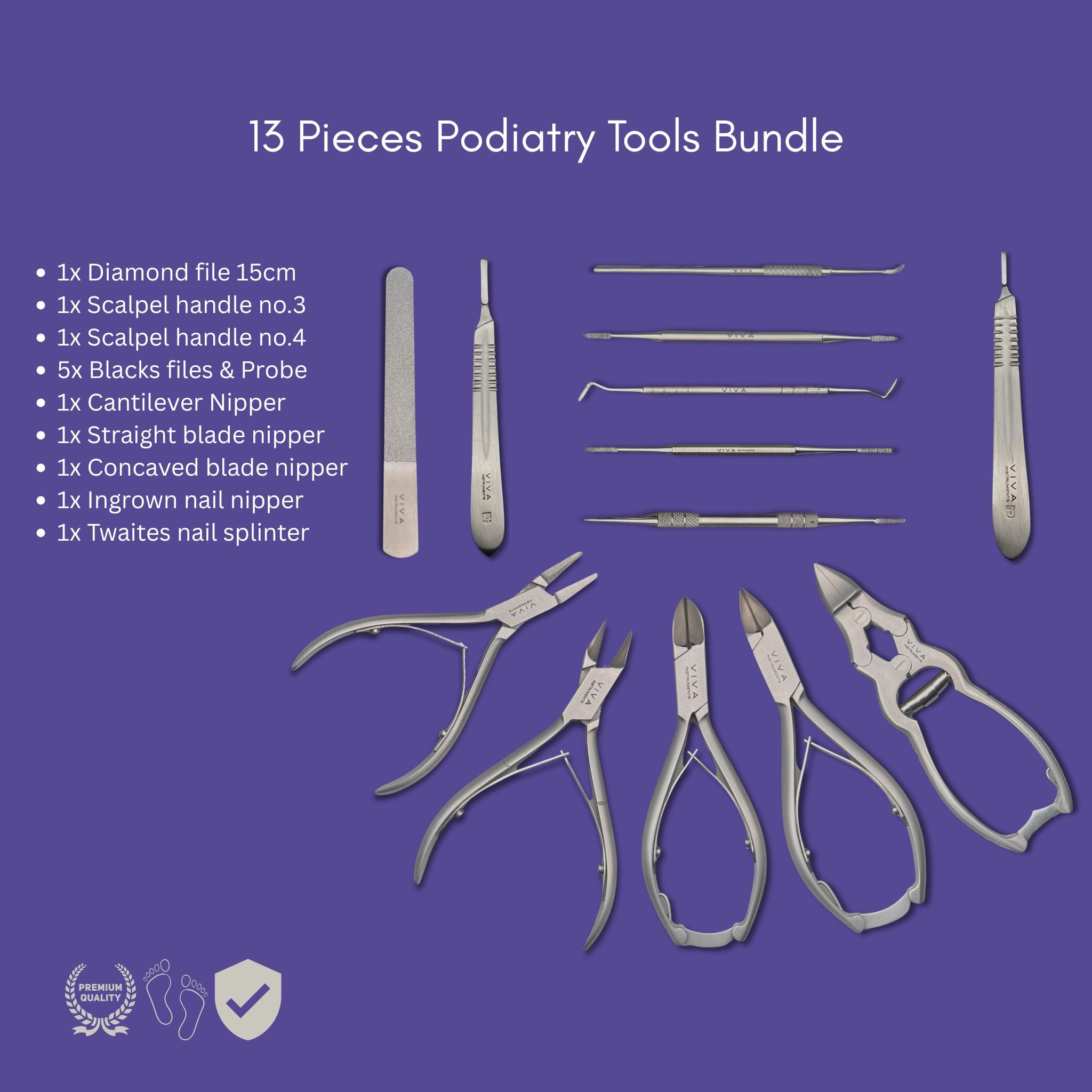 podiatry instruments - viva instruments 