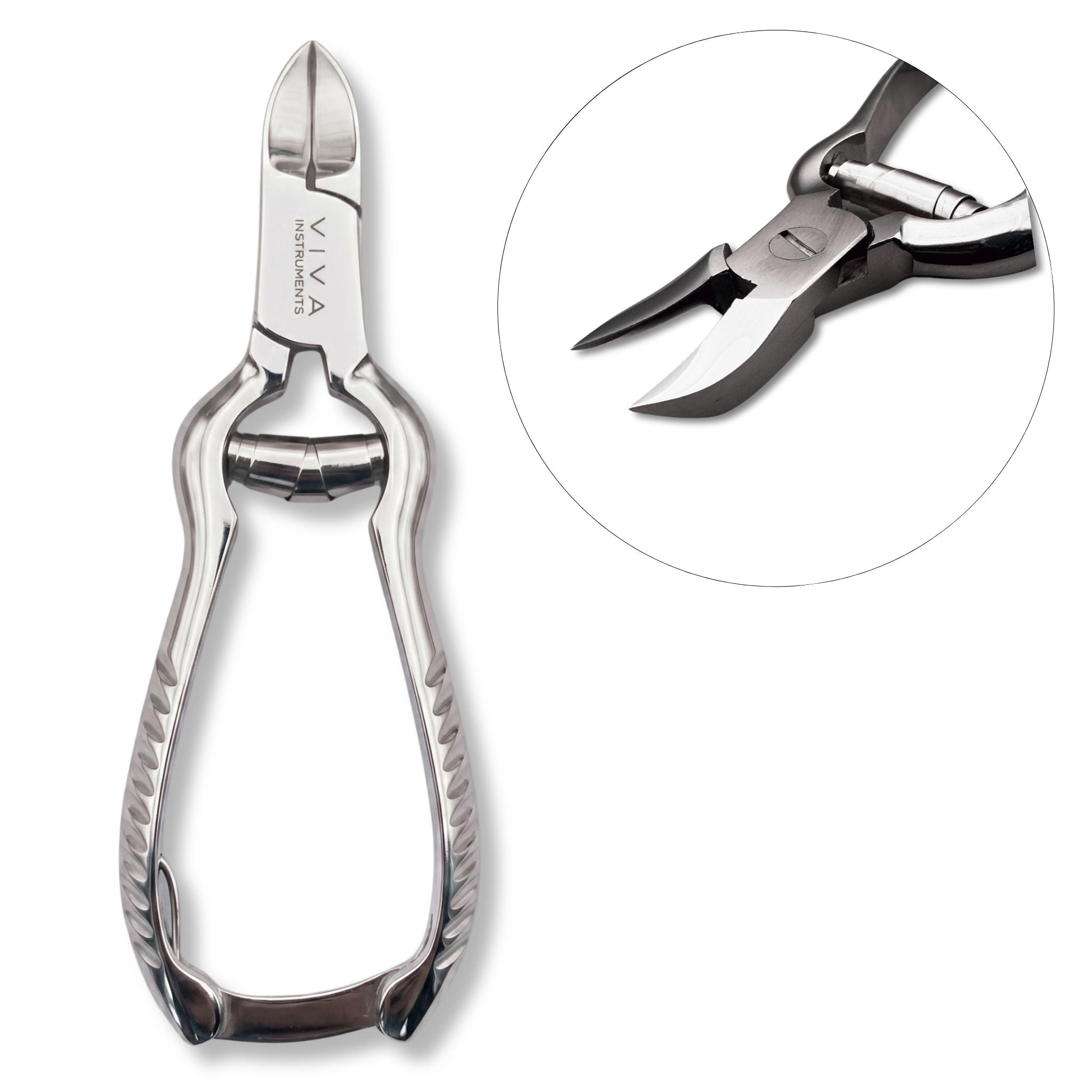 Toenail Clippers Nipper For Thick Nails Chiropodist Podiatrist Tools - Viva Instruments