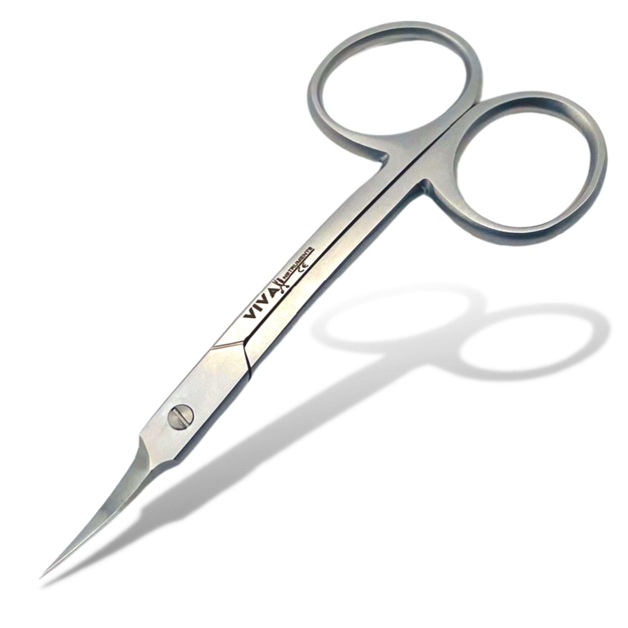 Nail Scissor - Cuticle Nail Scissors - 9.5cm Double Bent manicure tools