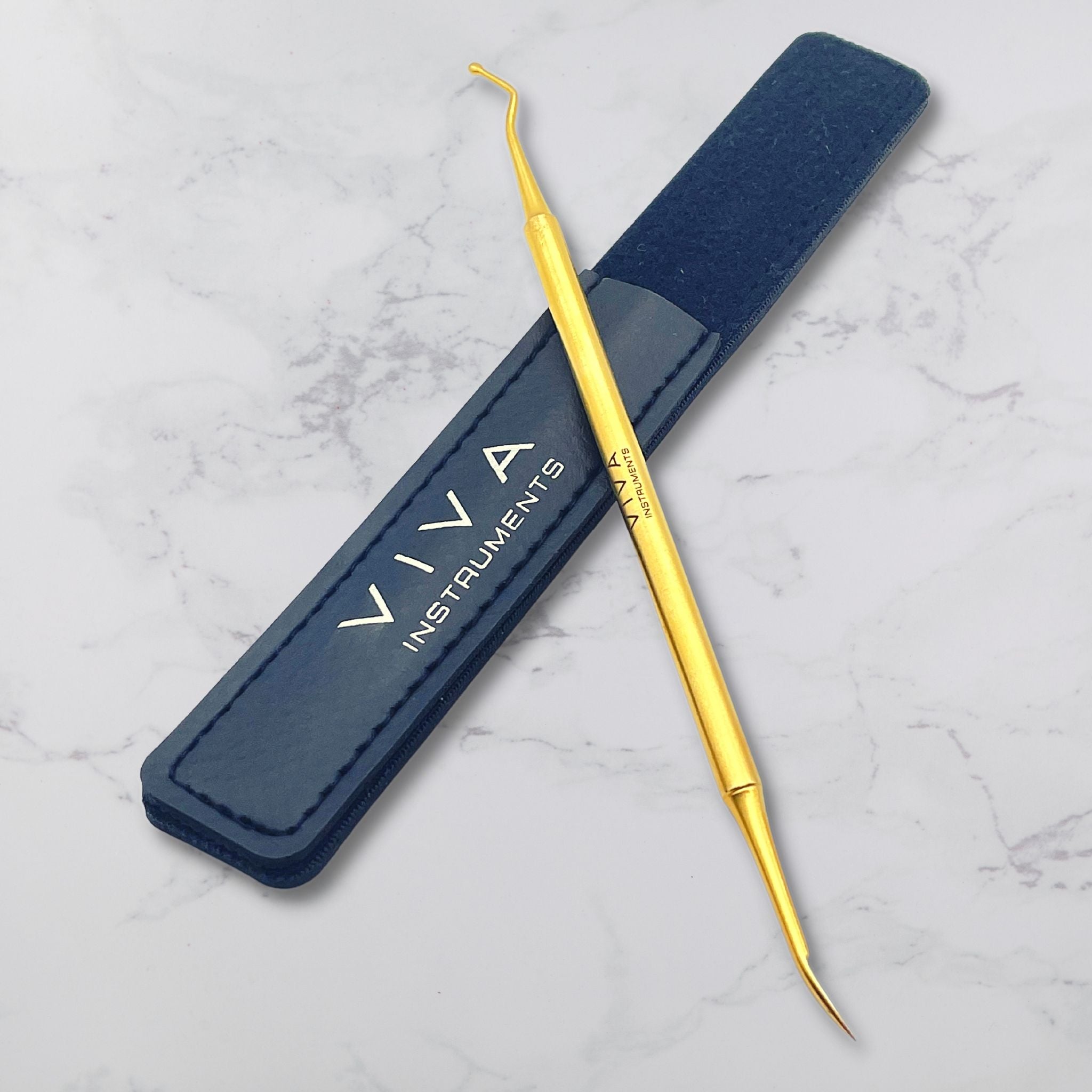 nail curette & cleaner tool manicure pedicure - viva instruments