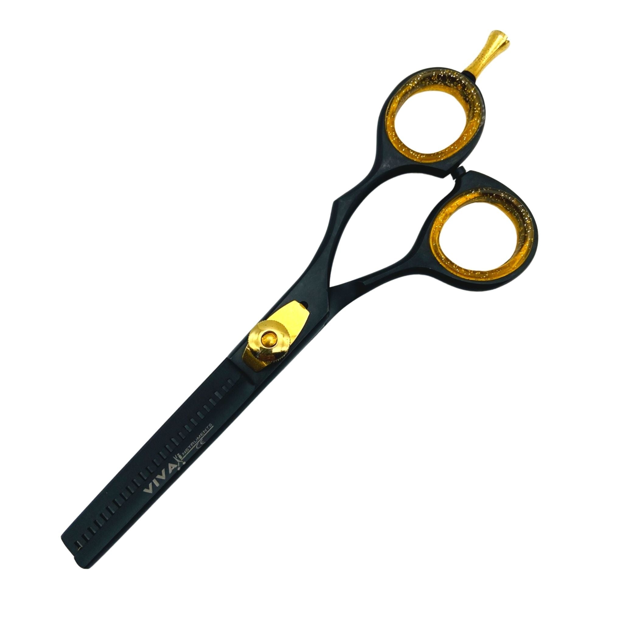 Hair Scissors - Hair Thinning Scissors 5.5'' Inch - Black