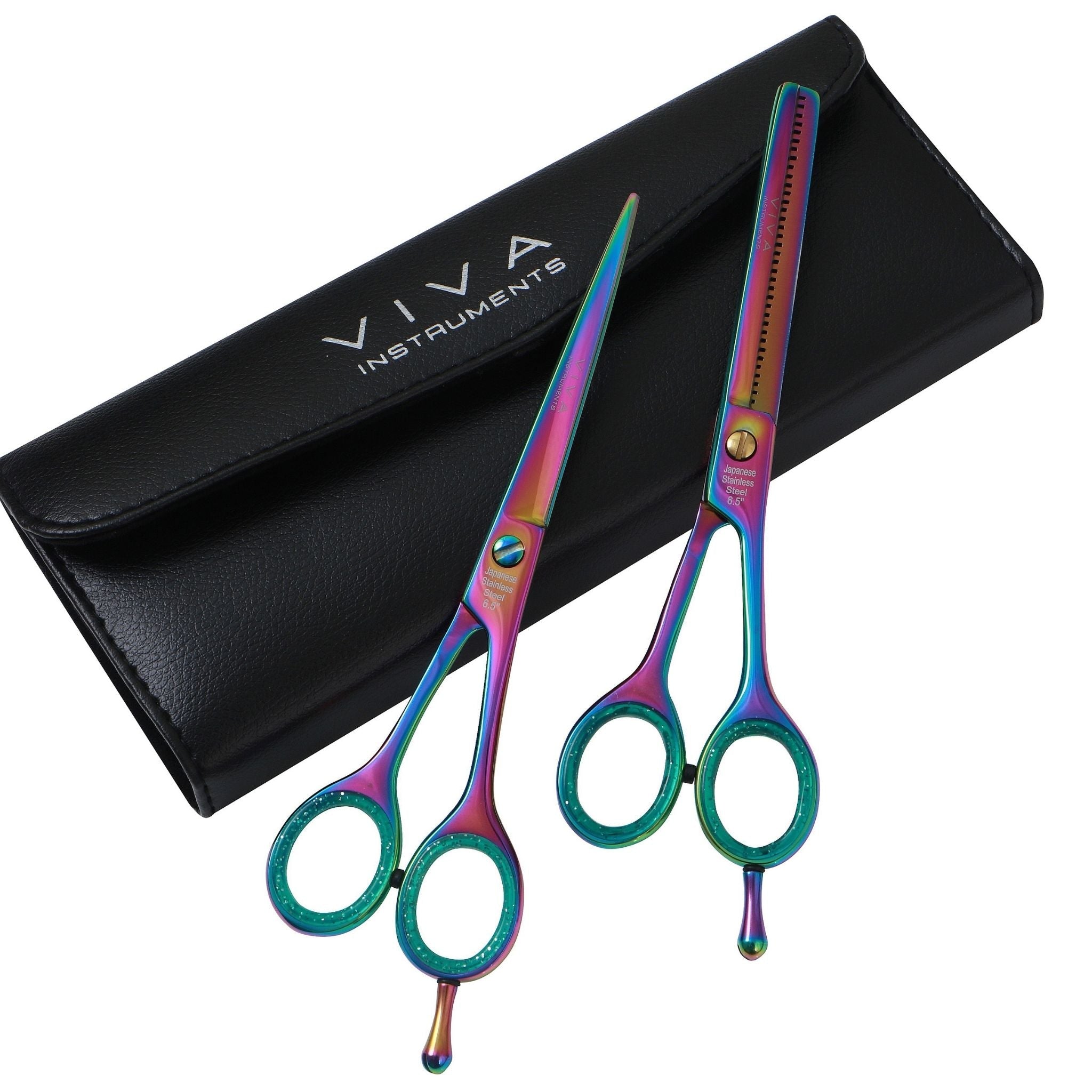 Hair Scissors - Haircut & Thinning Scissors Set - Multicolour