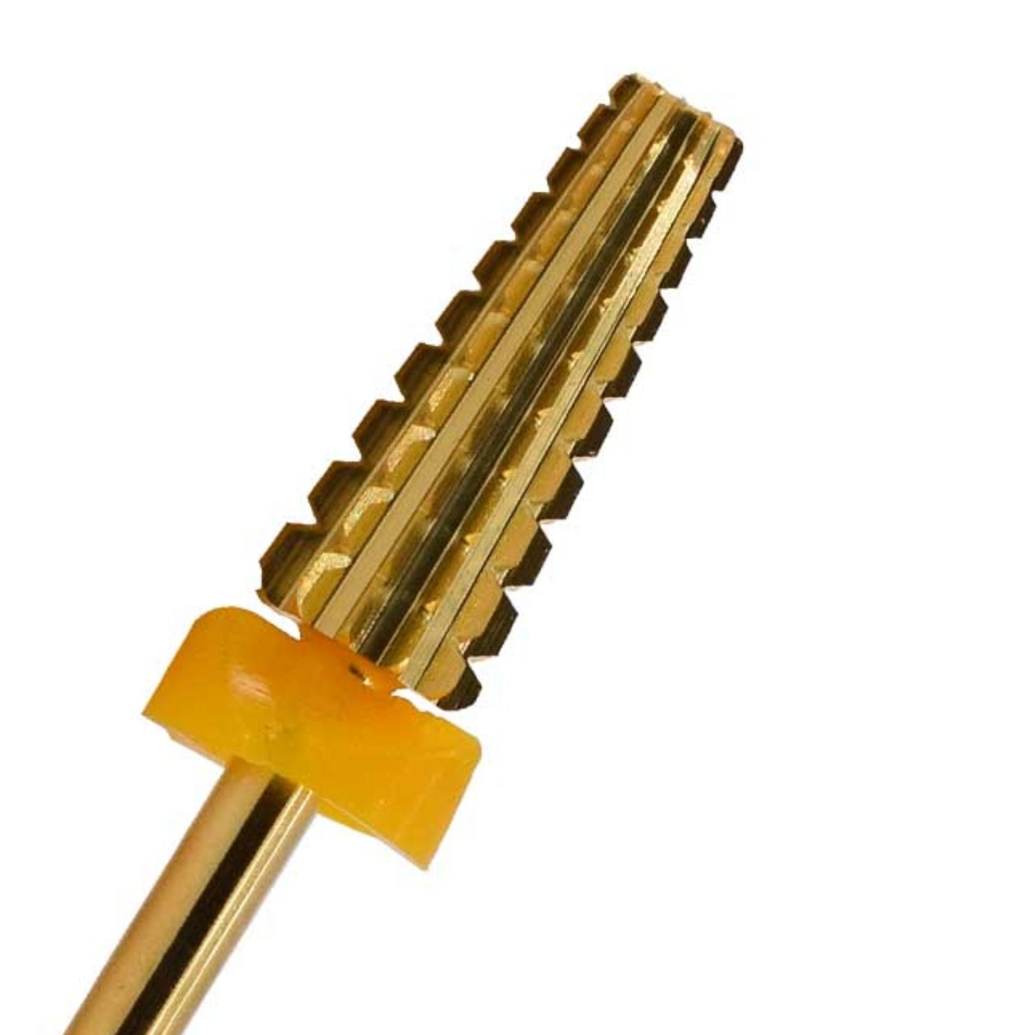 Nail Drill bit gel remover cuticle cleaner  - Nail Drill 5 In 1 - Bur Gold